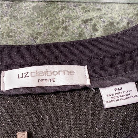 Liz Claiborne cropped tweed blazer - Picture 4 of 7